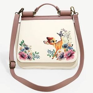 Loungefly Disney Bambi Floral Crossbody Bag